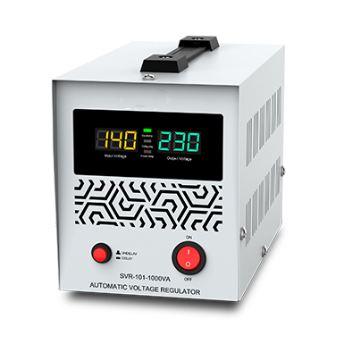 SVR-101 Series (0.5kVA-10kVA) Classical Design Relay Type Voltage Stabilizers