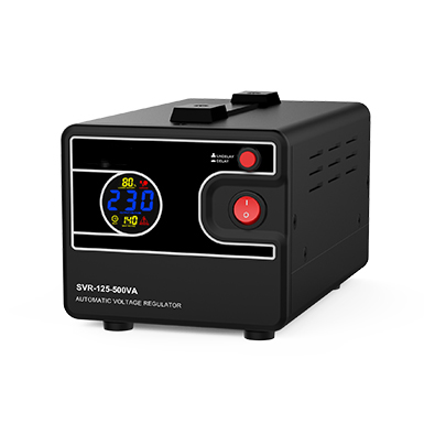 SVR-125 Series (0.5kVA-10kVA) Relay Type Voltage Stabilizer with Colorful Graphic Display