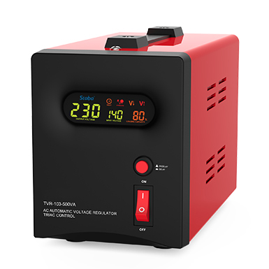 TVR-103 Series ( 0.5kVA-10kVA) Triac Control Voltage Stabilizer
