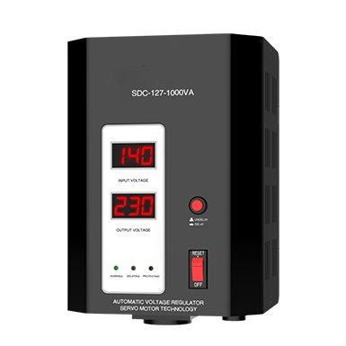 SDC-127  Series (0.5kVA-1kVA) Servo Motor Type Wall Mount Voltage Stabilizers